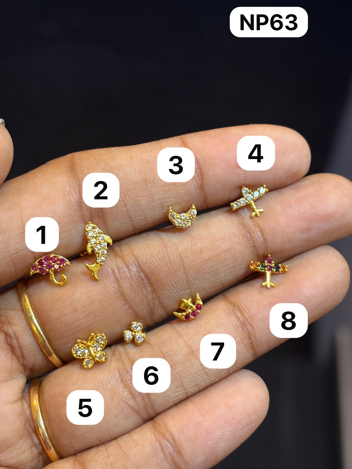 Nose pin